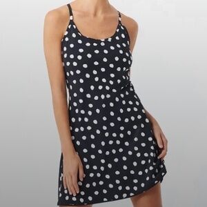 Outdoor Voices Exercise Dress Polka Dot